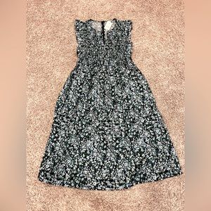 JCrew Flutter Sleeve Midi Dress